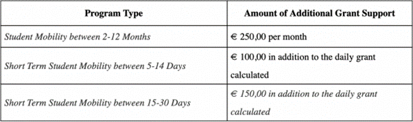 Table-4 Additional Grant Support